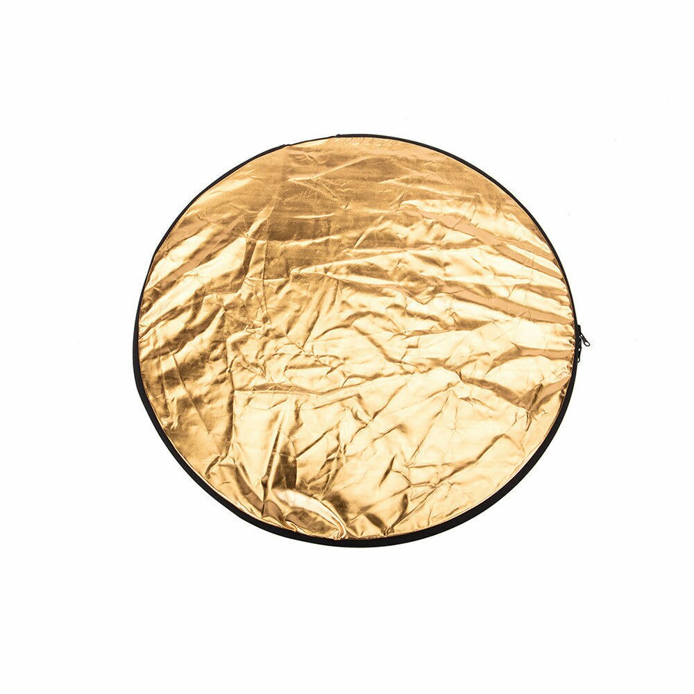 24'' 5 in 1 60cm Photograph Video Reflector Indoor outdoor Light Board + Carry case（White & Black & Silver & Gold Cover）