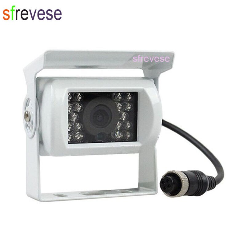 9" TFT LCD Rear View Monitor + Waterproof 4Pin 18 LED Reversing Parking Backup Camera Kit Free 20M cable for Bus Truck Motorhome