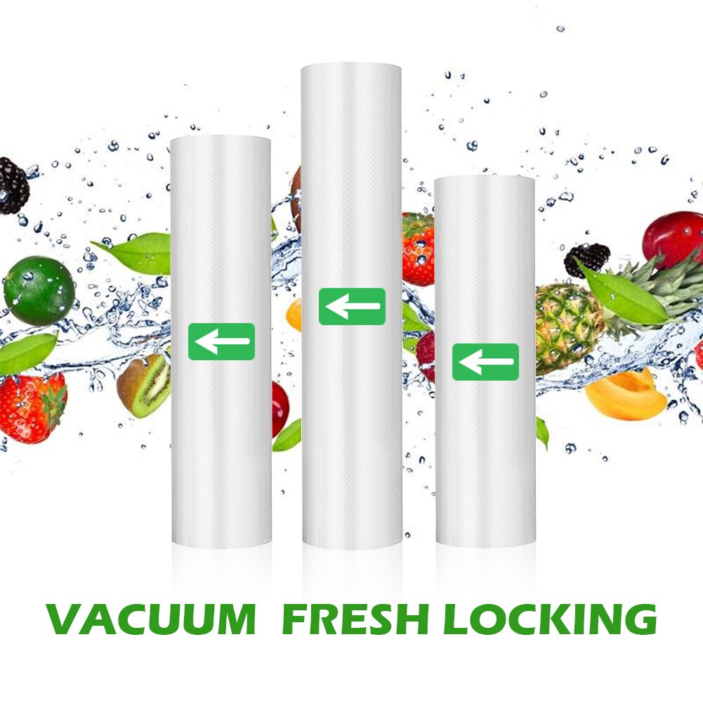 1/2/3 stücke rollen/viel Frische Versiegelung Container Packer Lagerung Sparer taschen für Heimat KitchenLong Halten lebensmittel verpackung Film Vakuum Tasche