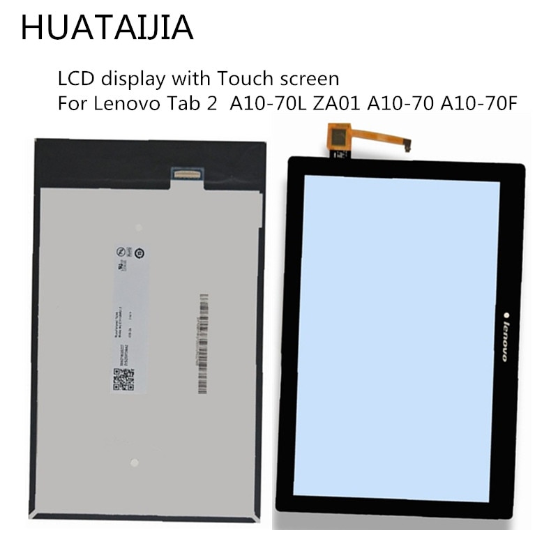 Para Lenovo Tab 2 A10-70L ZA01 A10-70 A10-70F 2gen Tablet completa de Asamblea digitalizador 10,1 pantalla LCD con pantalla táctil