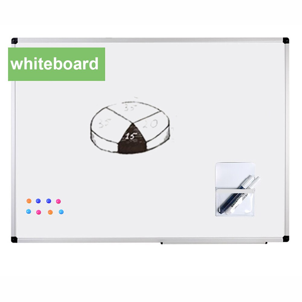 Porte-organiseur magnétique pour tableau blanc et réfrigérateur, pochette transparente de rangement pour outils et papeterie