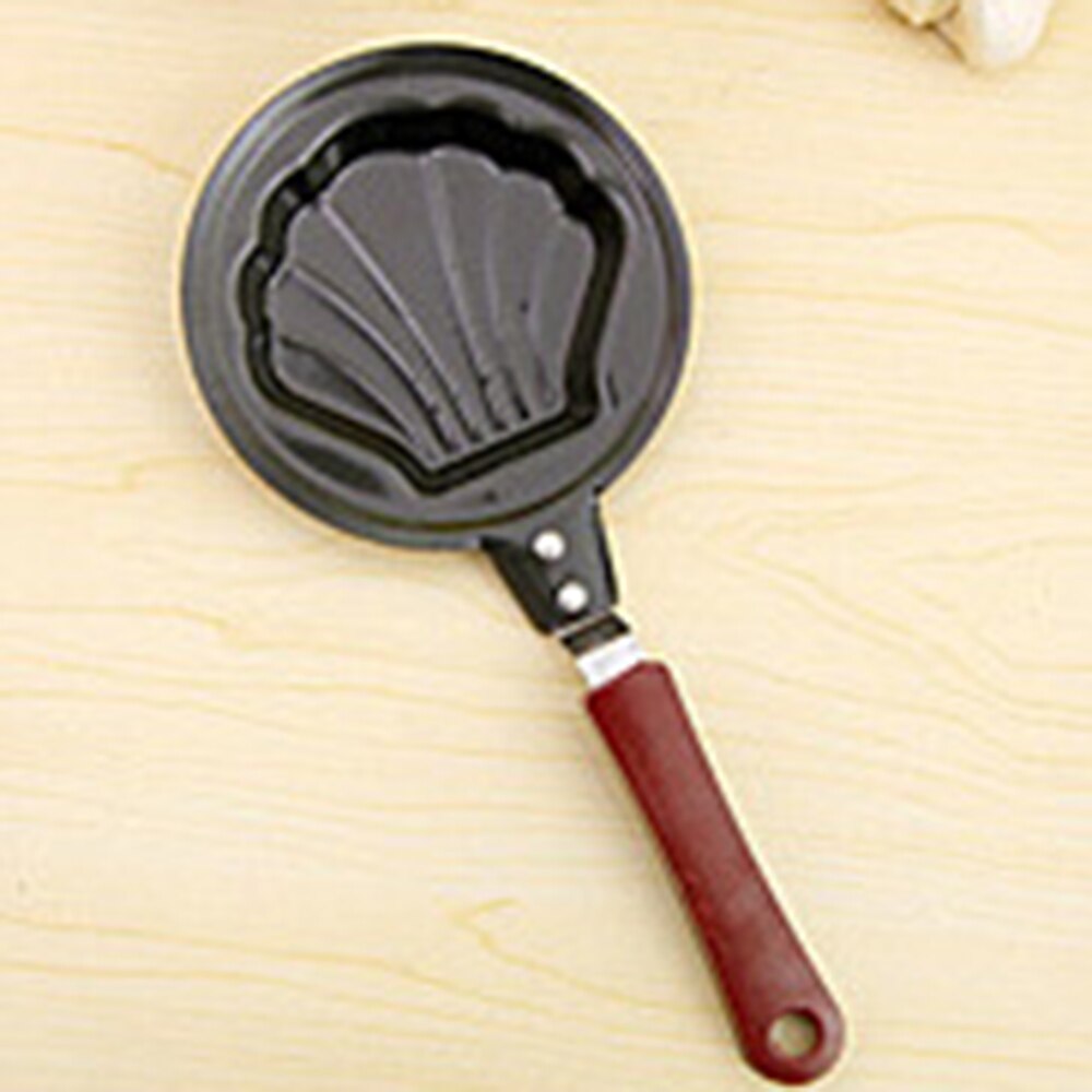 DIY Mini Non-stick Cartoon Omelette Fry Pan Egg Frying Pans Useful Kitchen Cooking Tools Cookware For Home: Shell
