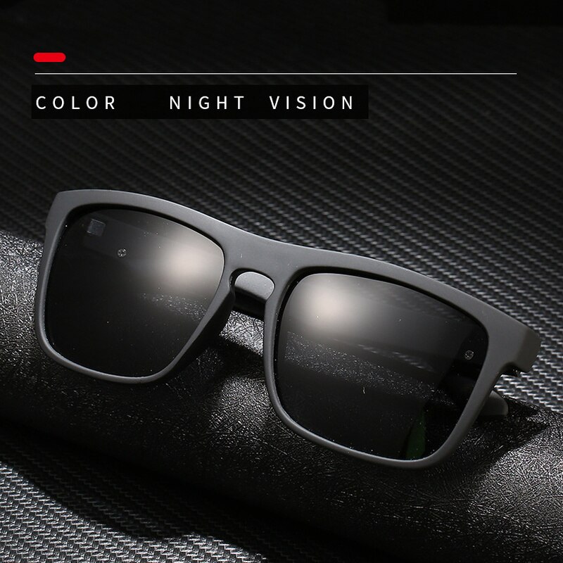 Lunettes de soleil polarisées carrées Anti-UV pour hommes et femmes, classiques et universels, cyclisme, sport