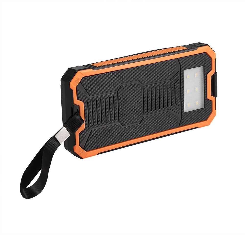 Fast Charging Solar Power Bank Case Kit Dual USB Polar Mobile Power Bank Case Portable DIY Kits 20000mAh Battery NOT INCLUDED