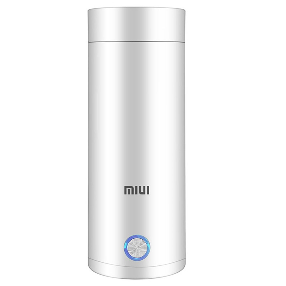 Xiaomi MIUI Tragbare Elektrische Wasserkocher Tasse 220V 400ML Tee Kaffee Reise Kochen Wasser warm Halten Clever Küchengeräte Winter 300W: Weiß / EU
