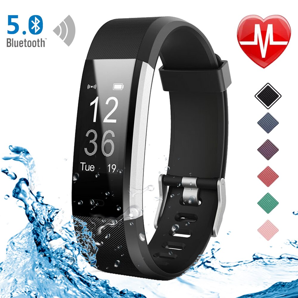 Funasera Smart Horloge Mannen Vrouwen Hartslagmeter Bloeddruk Fitness Tracker Smartwatch Sport Horloge Voor Ios Android + Box