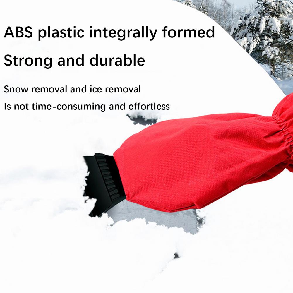 Snow Removal Thickened Sheath Waterproof Winter Tool Car Ice Scraper For Winter