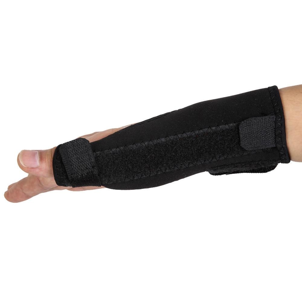 1Pcs Thumb Elastische Wrap Brace Volola Hand Polssteun Spalk Artritis Pijn Sport Vaste Training Correctie Schede Armband