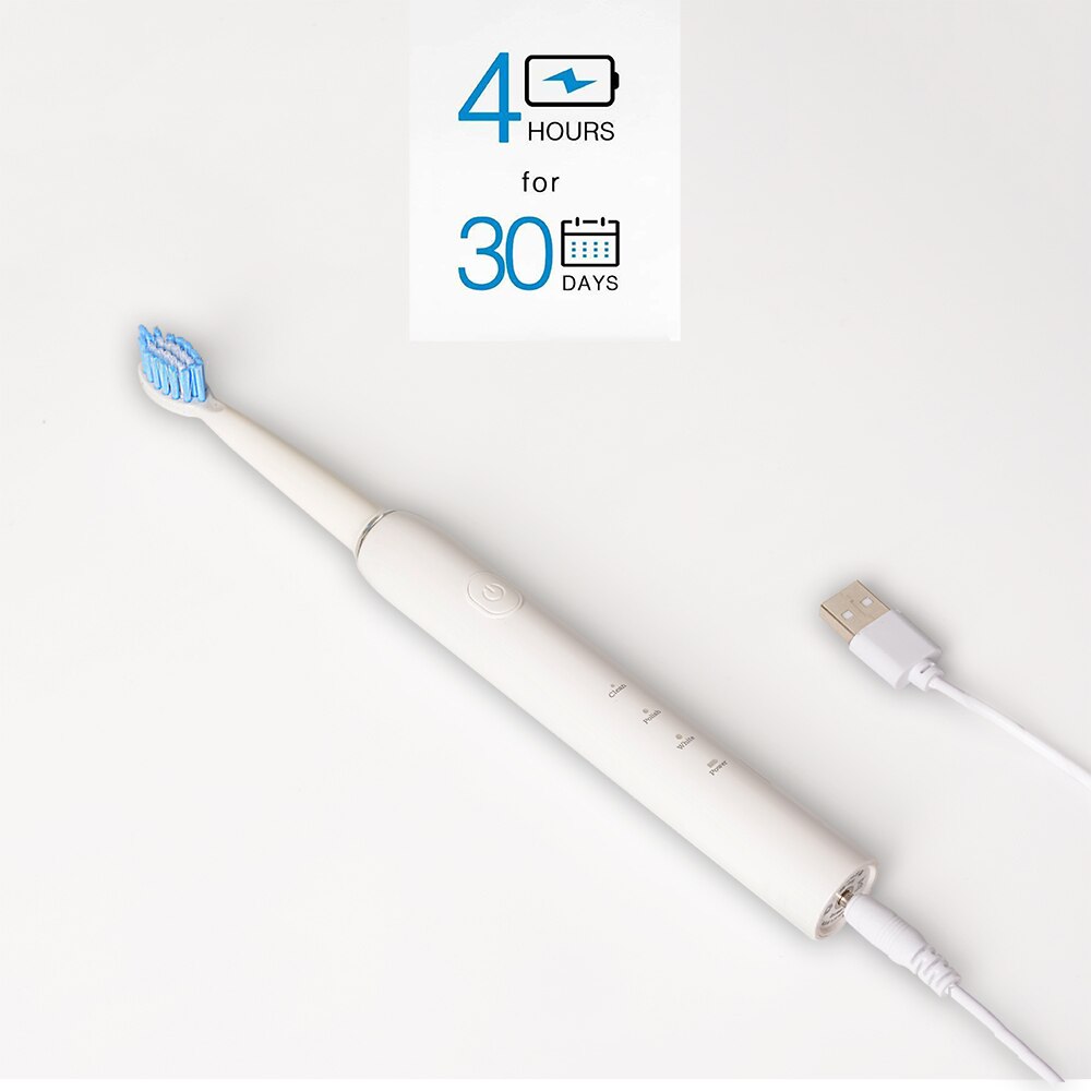 Sonic Electric Toothbrush 3 Modes Clean Whiten Dentist Recommended Care Teeth Automatic Tooth Brush USB Rechargeable Waterproof