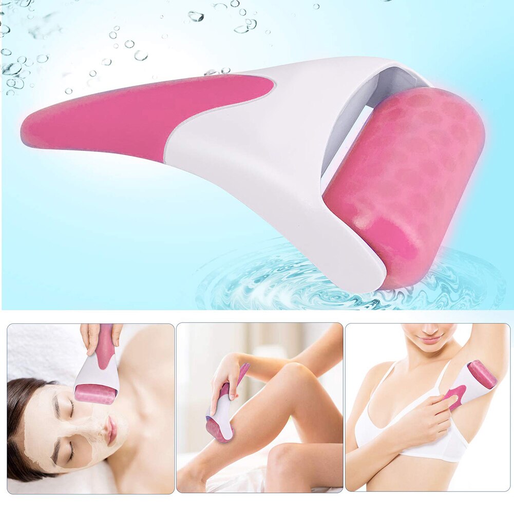 Ijs Massage Roller Pijnbestrijding Koele Roll Tool Verminderen Donkere Kringen Roodheid Voor Wallen Migraine Schoonheid Cooling Apparaat