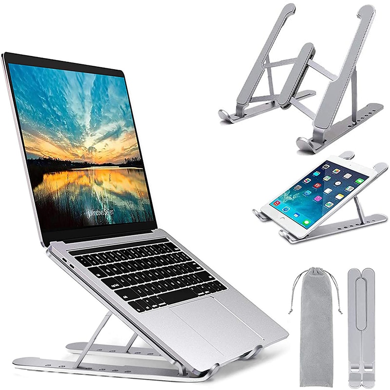 Opvouwbare Laptop Stand Antislip Tablet Desktop Houder Voor Macbook Pro Air Notebook Stand Laptop Koeler Houder Laptop Accessoires