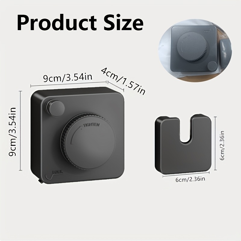 Stainless Steel Heavy-Duty Retractable Indoor Clothesline, Outdoor Clothesline Retractable Heavy-Duty Clothes Rod Wall-Mounted