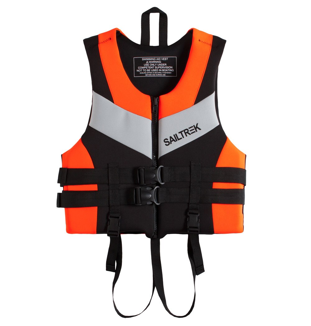 Life Jacket For Adult Kids Swimming Boating Ski Drifting S-Xxxl Life Vest Jacket Water Sports Safety: orange / xxl