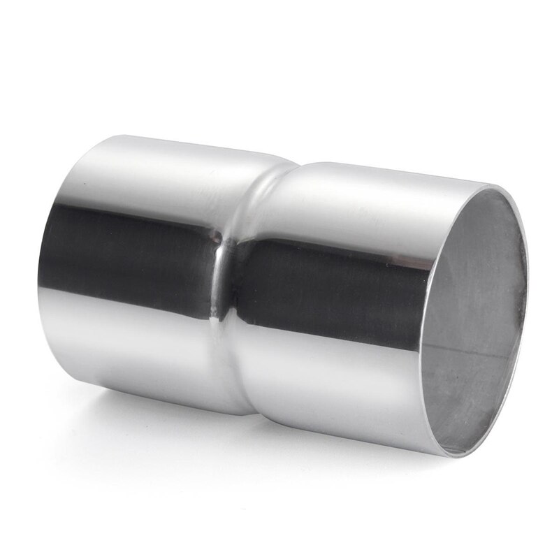 -ID/OD 2.25 Inch Exhaust Pipe Tip Reducer Adapter Connector Stainless Steel