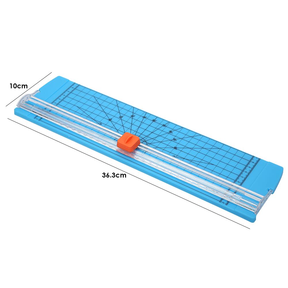 A3/A4 Papier Cutter Draagbare Snijmat Art Trimmer Ambachten Foto Plakboek Cutter Kantoor Thuis Briefpapier Diy Snijmachine: A4 Blue