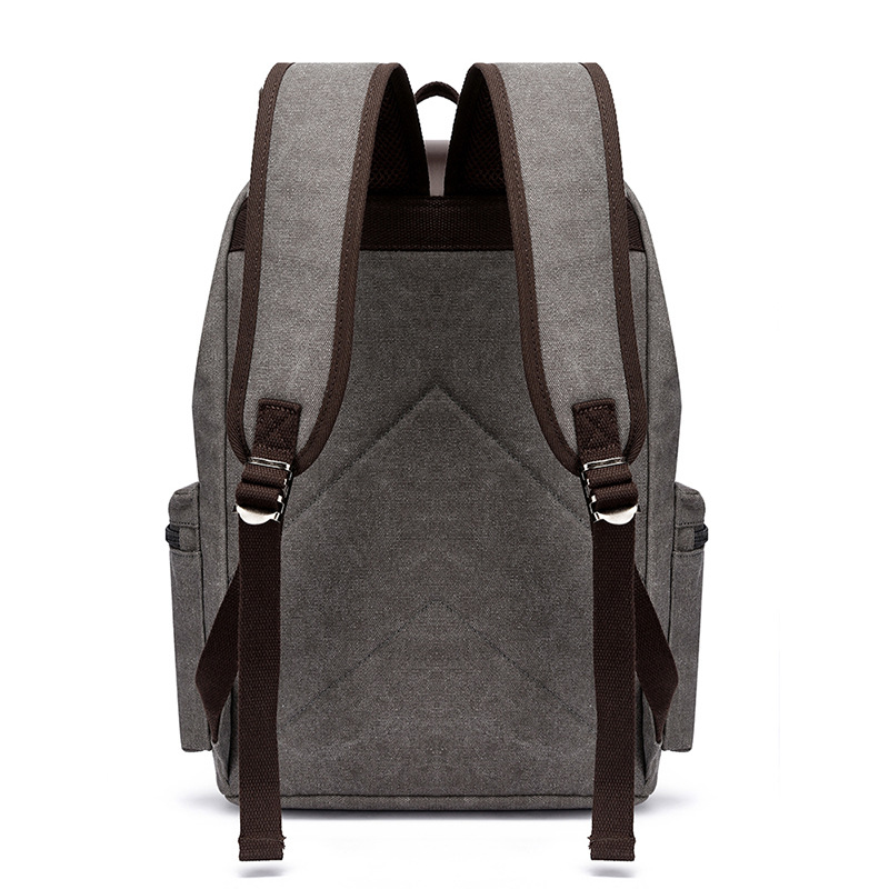 herenrugzak Vintage canvas rugzak Schooltas Heren reistassen Grote capaciteit rugzak Laptop rugzak tas