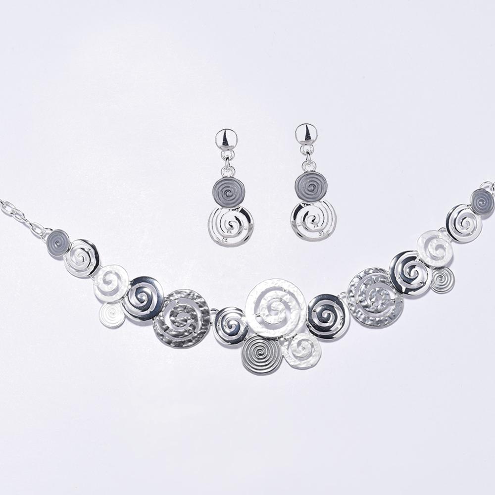 Vintage handgemaakte sieraden sets choker beste vriend ketting kettingen oorbellen en kettingen set voor vrouwen accessoires