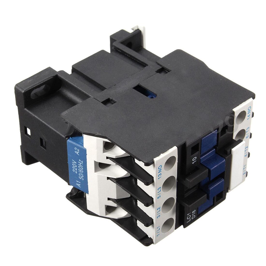 Power Ac Schakelaar 1NO Ac 220V 50/60Hz Coil Motor Starter Relais 32A 3