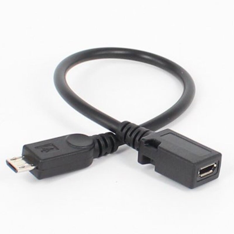 Micro USB 2.0 Type B Male To Female Extension Cable Wire Extender Micro 5p male to female data charging cable