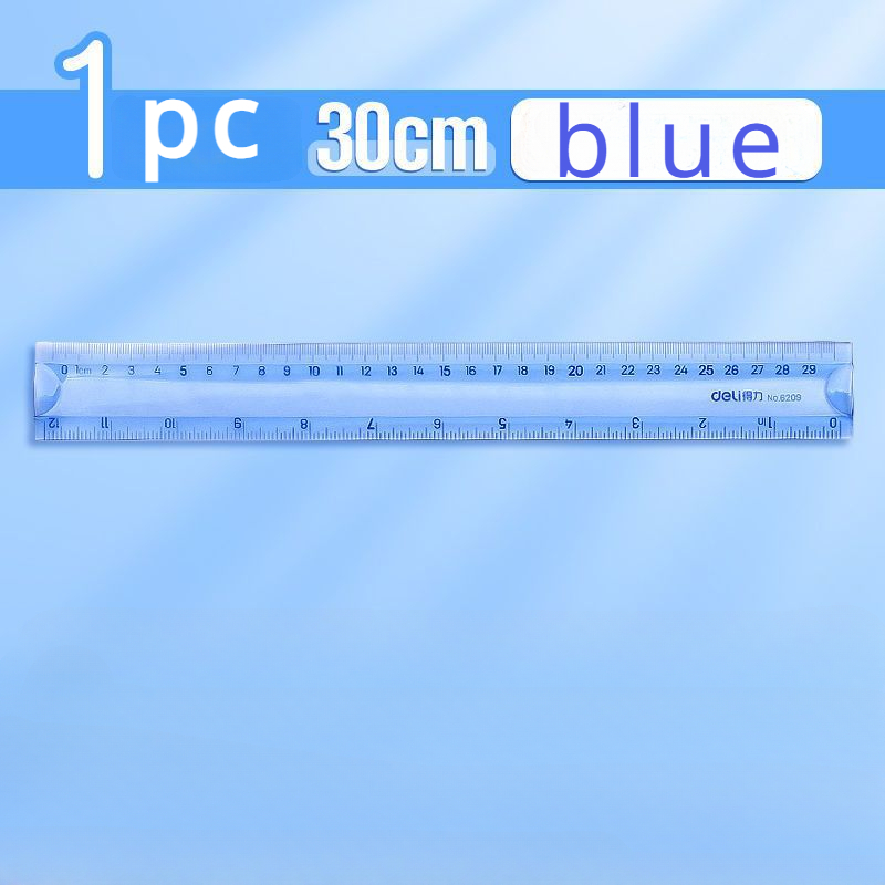 Student Aesthetic Stationery Soft RulerCute Color Ruler 30CM Soft Ruler Flexible Ruler 20CM School Supplies Kawaii Stationery: green