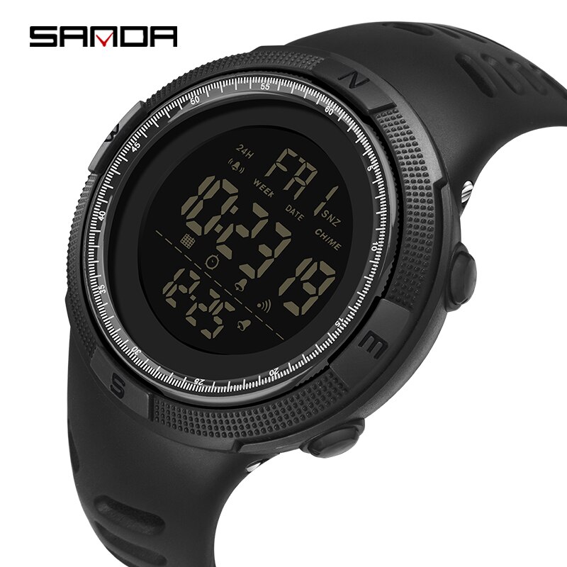 Sanda men's electronic watch sports watch casual men's watch men's electronic watch to send boys