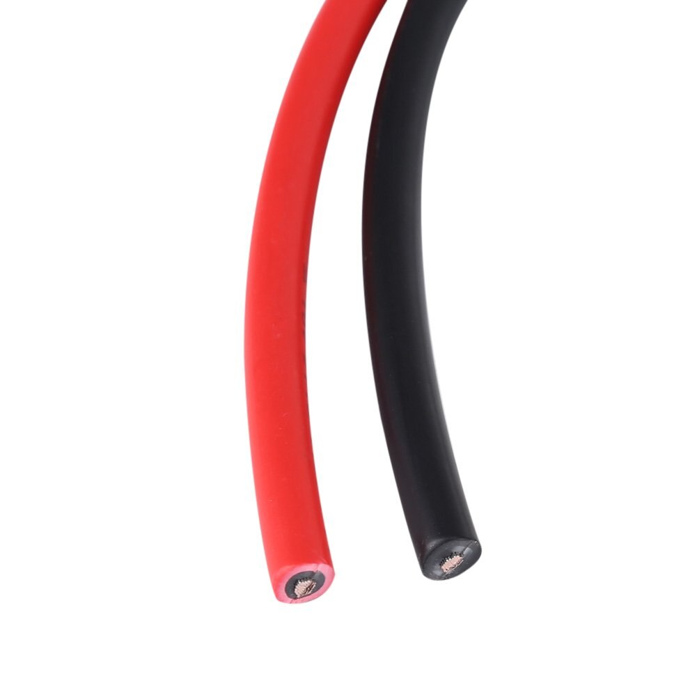 Solar Panel PV Cable,2.5MM Solar Extension Cable Cord Red and Black Male & Female Connectors with Plug for Solar Power System