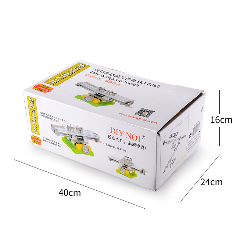 Compound Slide Table Milling Working Cross Worktable for Milling Machine Compound Drilling For Bench Drill 6350