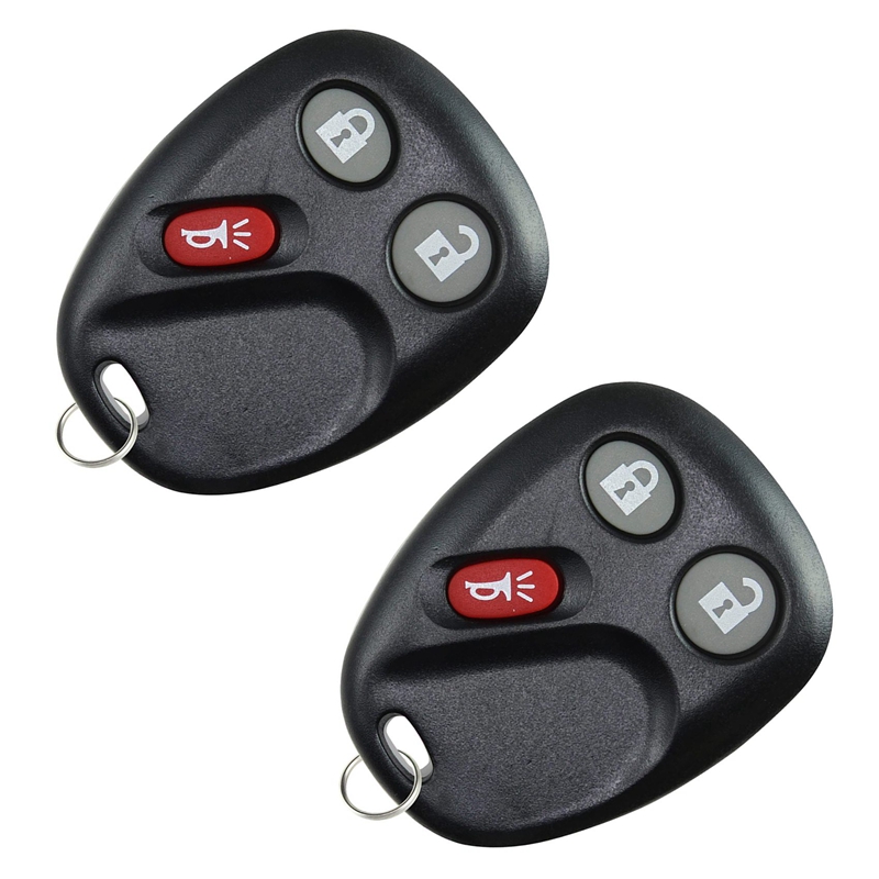 Replacement Key Fob Car Keyless Entry Remote for Yukon Tahoe Suburban Silverado Sierra Avalanche Escalade LHJ011(2 Pack)