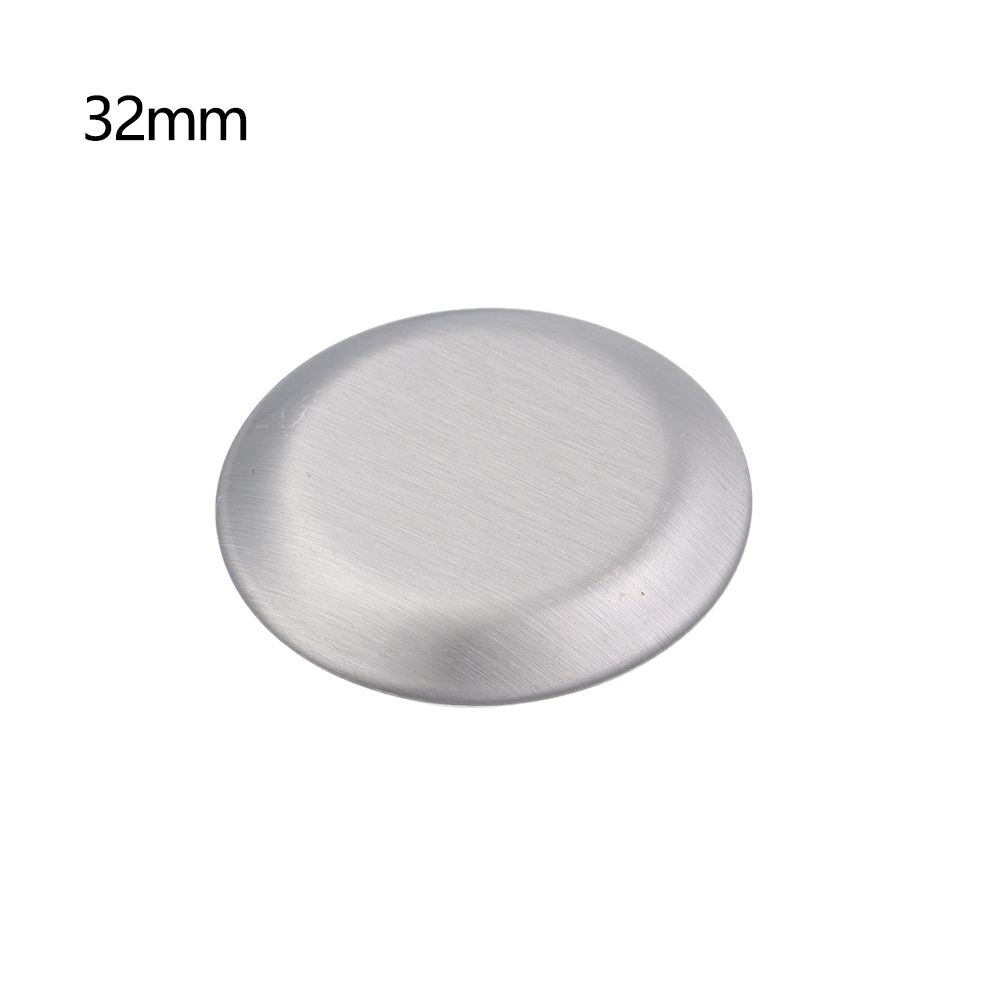 Stainless Steel Silver Faucet Hole Cover Water Stopper Sink Plug Anti-leakage Faucet Decorative Covers Bathroom Kitchen Fixture: 32mm