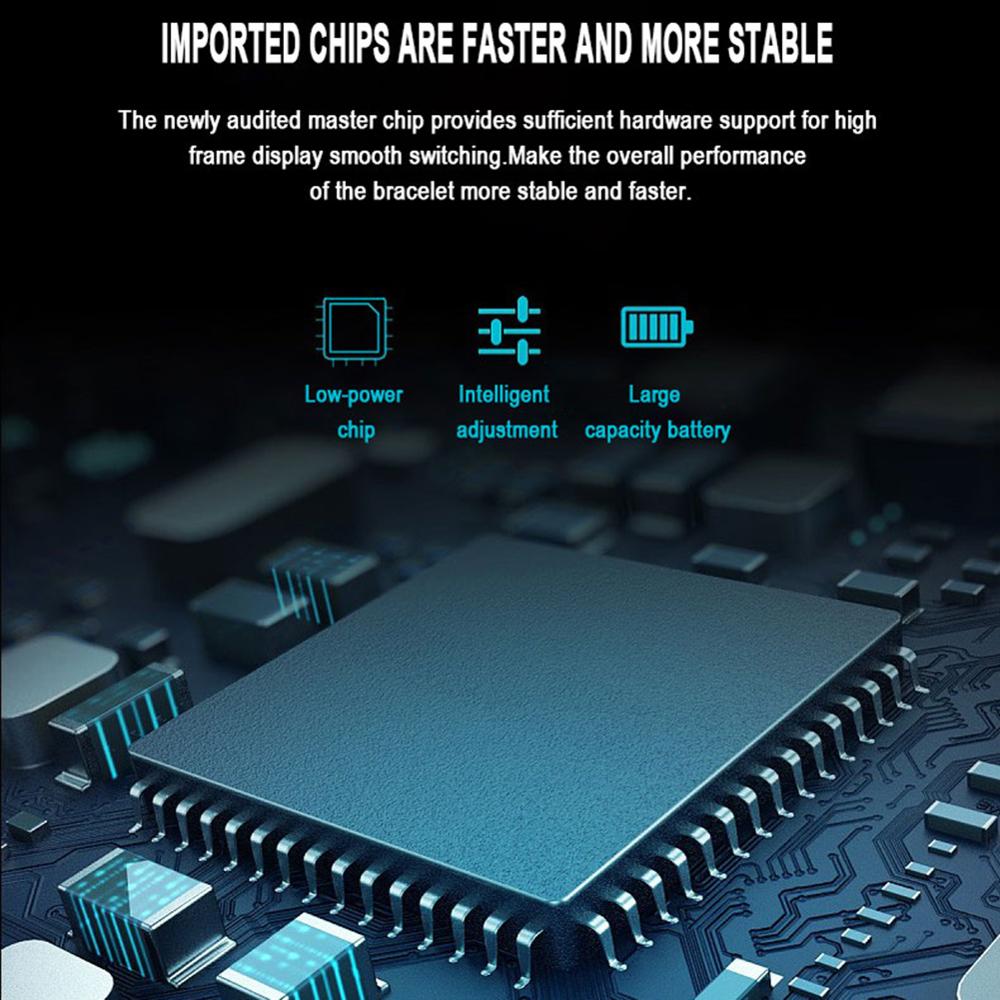 Bluetooth Horloge Gezondheid Tracker 1.3 "Screen Smartwatch Voor Android Ios Hartslag Sleep Monitor Muziek Controle Bericht Remin