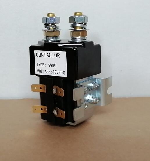 Vervangen Albright SW80 Dc-relais ZJW100A CZW100A Binnenlandse SW80 12V 24V 36V 48V 60V 72V 80V Voor Elektrische Heftrucks Stacker