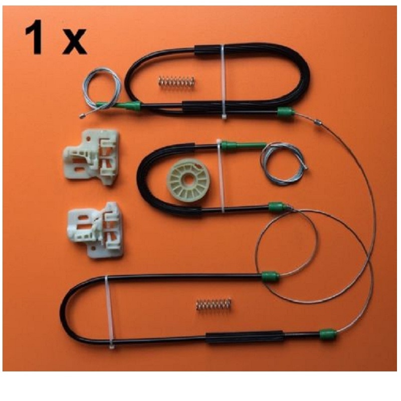 Para BMW X5 E53 99-07, KIT de reparación de regulador de ventanilla deslizante delantero, izquierdo/derecho 1999-2007
