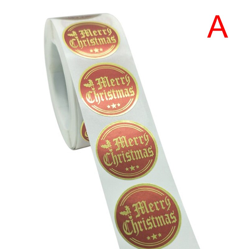 500pcs Round Snowflake Merry Christmas Stickers 1i... – Vicedeal