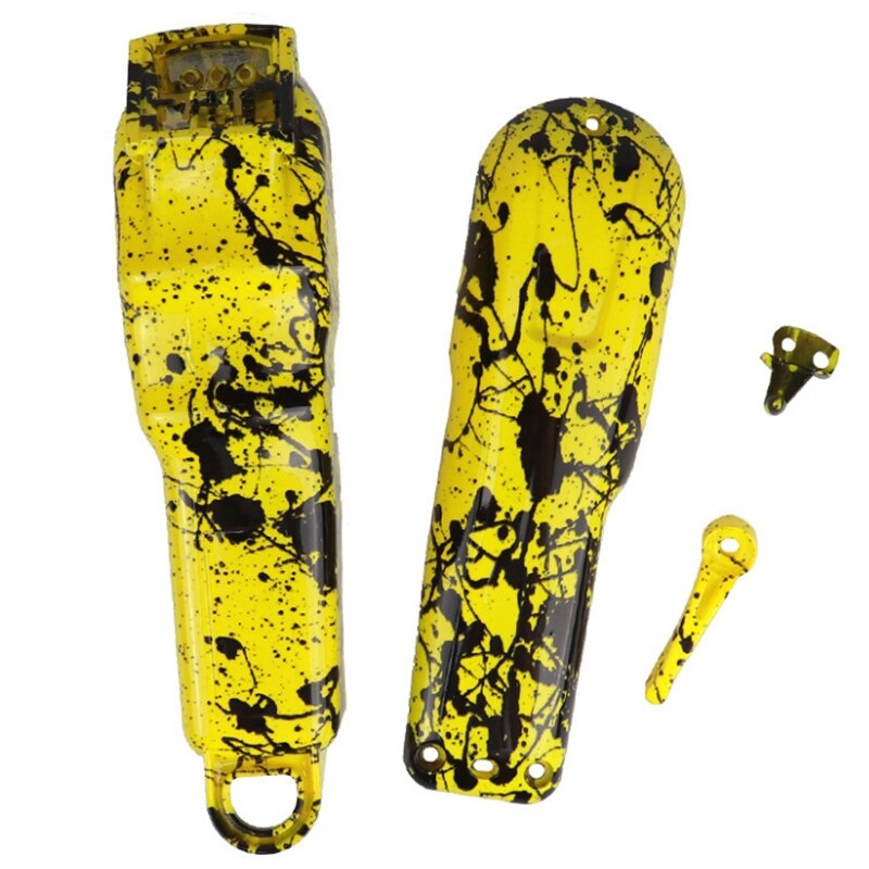 Voor wahl 8148/8591 kapper tondeuse accessoires inkjet camouflage tondeuse behuizing cover set: Stijl 1