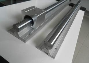 one set SBR16 1000mm with 2 blocks sbr16uu Linear Motion guide supported rail SBR linear shaft 16mm for CNC