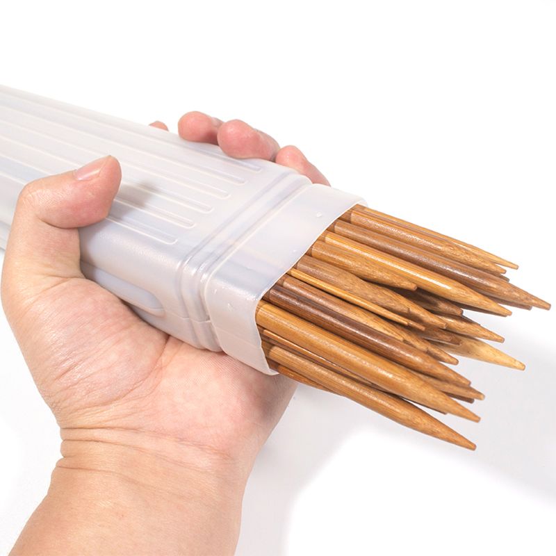 Needle Organizer Sweater Knitting Needles Storage Box Multi-function Plastic Sewing Tool Container