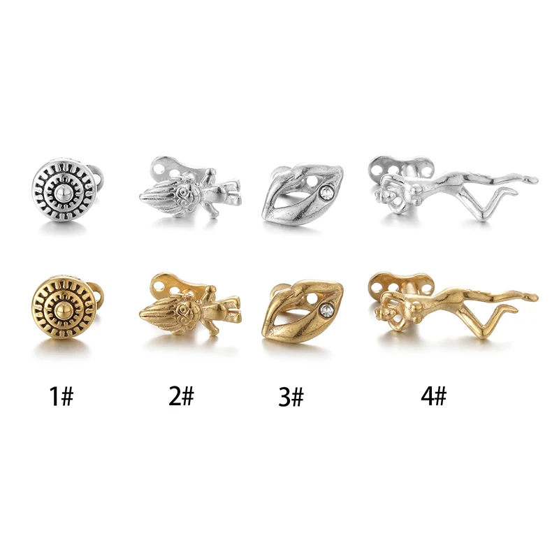 1Pc Chirurgisch Staal Micro Dermal Anchor Top Piercing Huid Drivers Oppervlak Dermal Piercing Implant Lichaam Sieraden 14G
