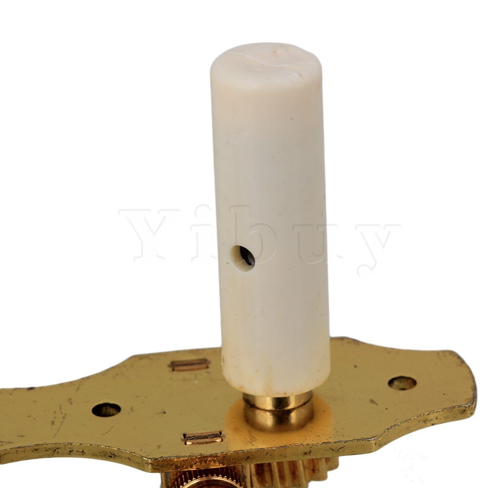 Yibuy 2 x klassieke gitaar 3 on plaat 1 l 1r zwarte stemmechaniek met beige tip