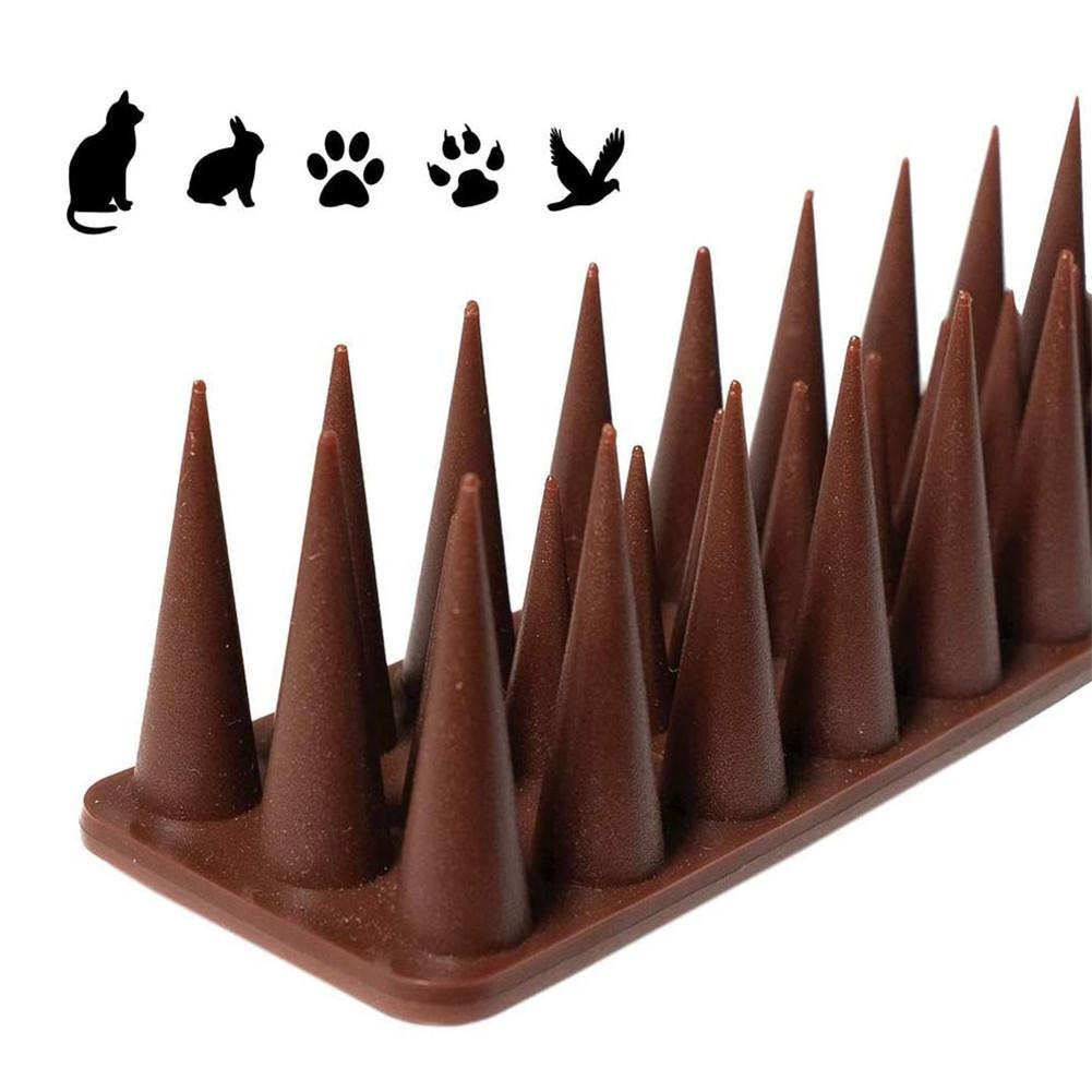 12 teile/paket Vogel Abschreckung Kunststoff Vogel Und Taube Spikes Katze Abschreckung Werkzeug Für draussen Garten Zaun Zauberstab Liefert