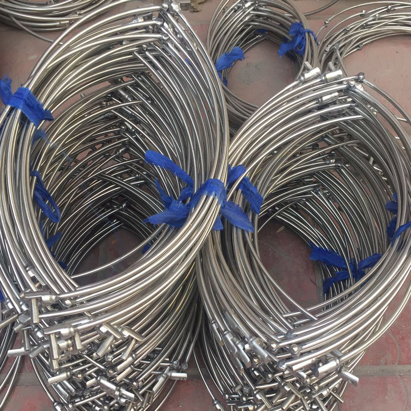 Durable Folding Stainless steel Fishing Nets Head Ring with Small Hole Nylon Mesh Landing Net Network Trap No Pole