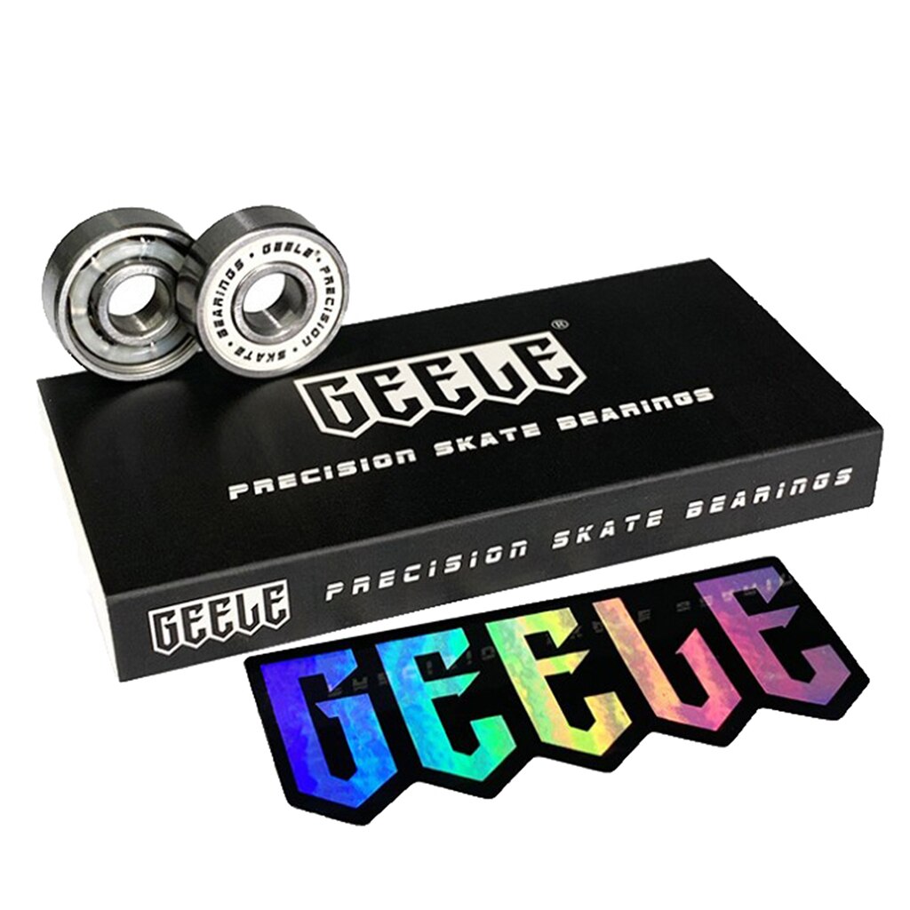 8Packs Precision Skateboard Bearings Carbon Steel For Inline Skates Spinners