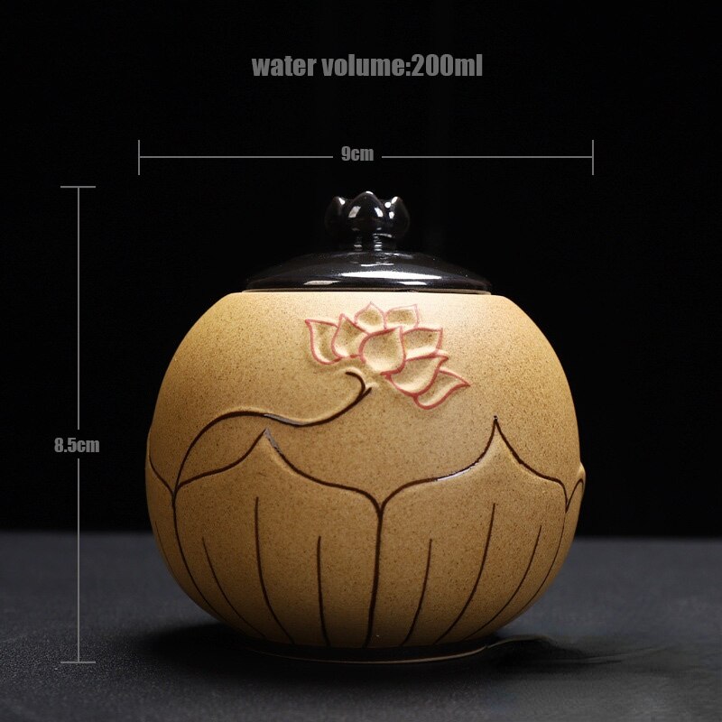 Urnen Voor Keramiek As Black As Urn Verzegelde Crematie Begrafenis Aandenken Human Pet Memorial Geschikt Thuis Haarden Begrafenis: Yellow