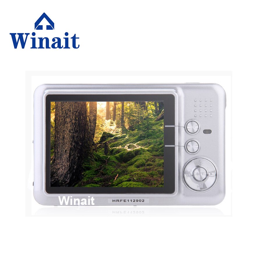 Winait Rechargeable lithium battery digital camera with 8X digital zoom sd card up to 32GB