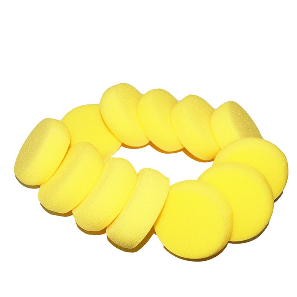 12 stk/pakning rund form keramisk skum, vandabsorberende svamp, skulptur, keramikværktøj, tilbehør