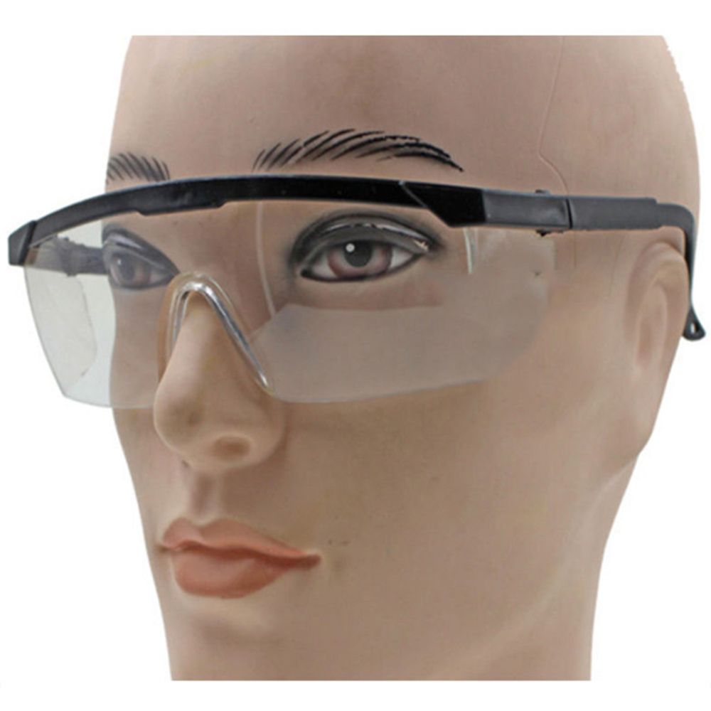 1Pc Schutzbrille Arbeit Labor Labor Brillen Brillen Brillen Schutz Neue Klar Entlüftet