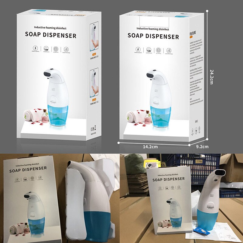 Automatic Soap Dispenser Touchless Foam Hand Soap Dispenser Smart Sensor Liquid Soap Dispenser for Bathroom Kitchen Toilet