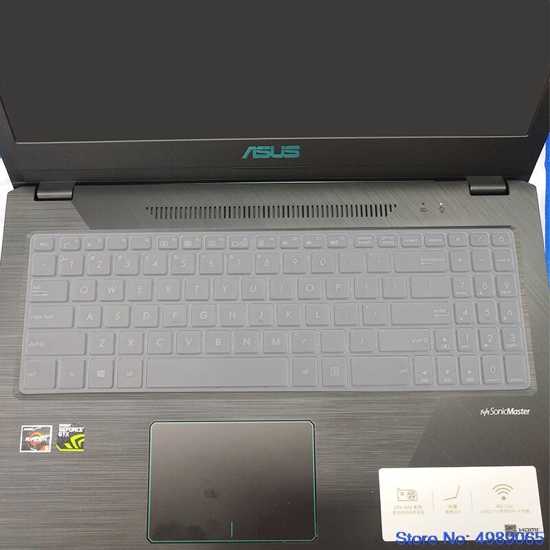 Laptop Notebook Keyboard Cover Skin Protector for Asus FX570UD FX570U FX507ZD FX570 UD ZD FX YX 570 X570Z X570ZD X570UD 15.6
