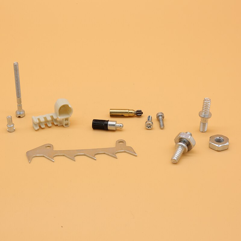 Tensioner Adjuster Screw BUMPER SPIKE FELLING DOG STUDS NUTS Oil Pump Oil Filter For STIHL 017 018 MS170 MS180 Chainsaw Parts