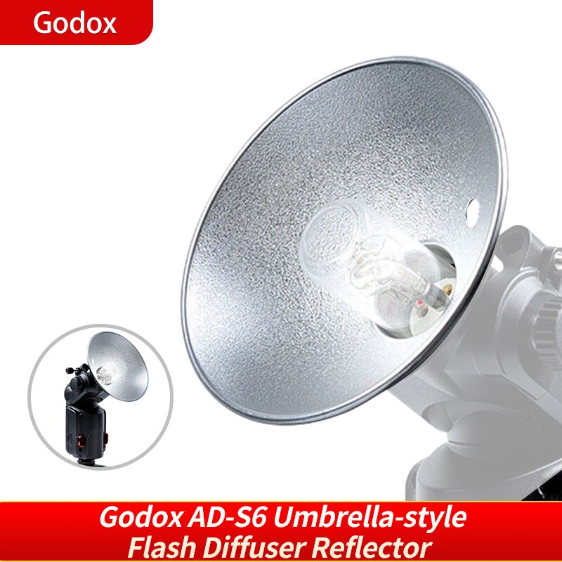 Godox AD-S6 guarda-chuva-estilo refletor wittro acessório para ad180 ad360 flash