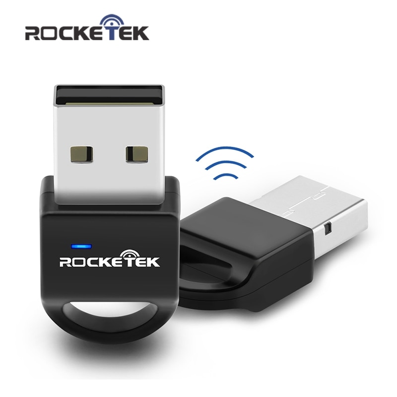 Rocketek Mvo 4.0 A2DP Bluetooth Adapter Usb Dongle Voor Pc Computer Speaker Audio/Ps4 Controller/Ontvanger Zender